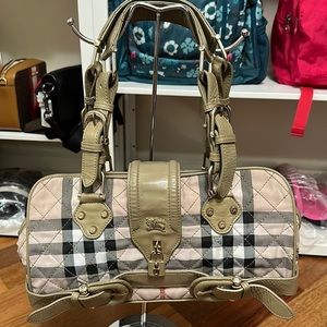 Vintage Burberry shoulder bag